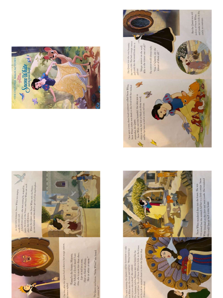 Snow White and The Seven Dwarfs - Resumido | PDF