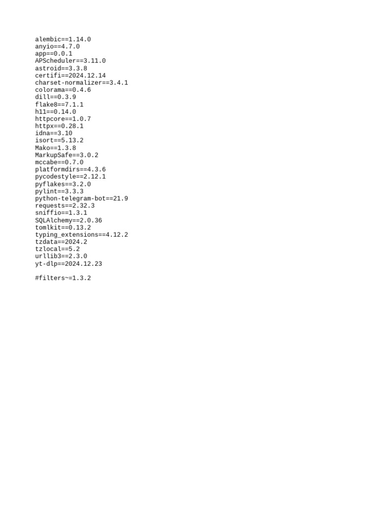 Requirements pdf