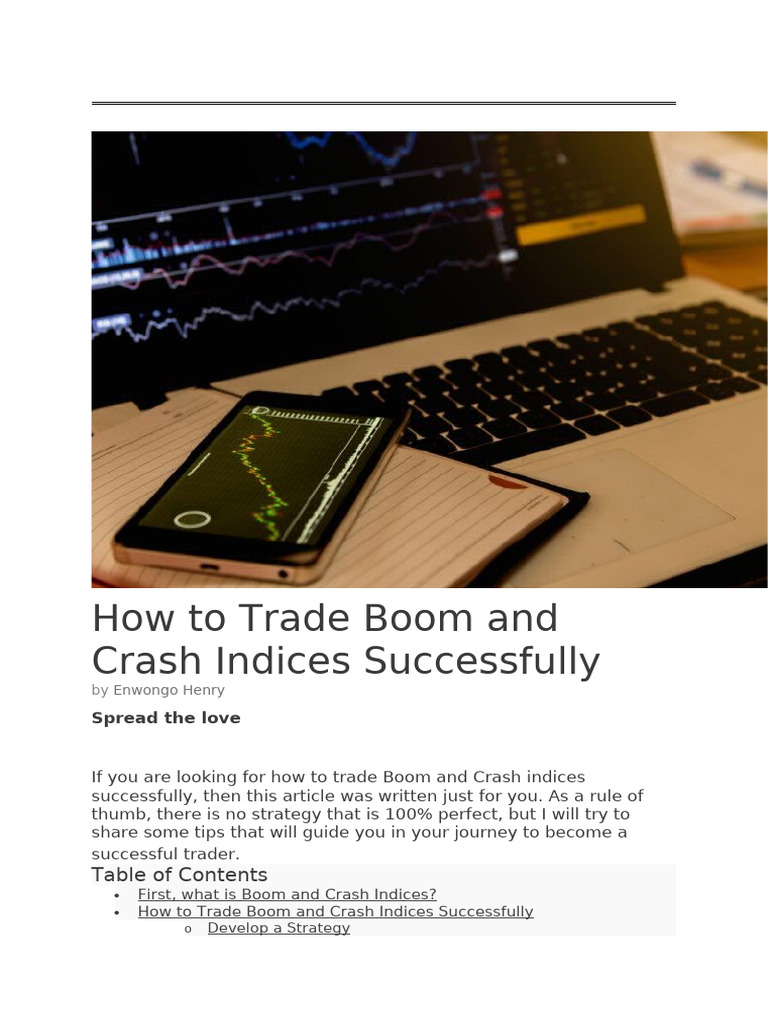 Trading Strategies for Boom 1000 Index | PDF | Day Trading | Market Trend