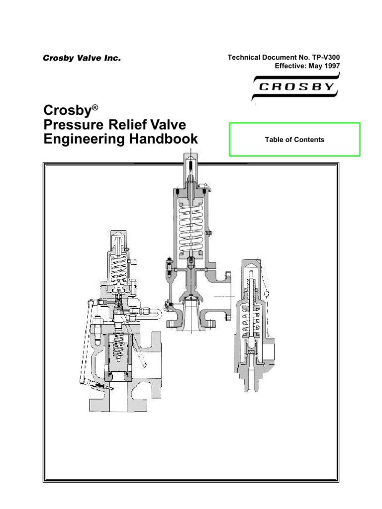 Engineering Handbook-Relief Valves | PDF | Valve | Pipe (Fluid Conveyance)