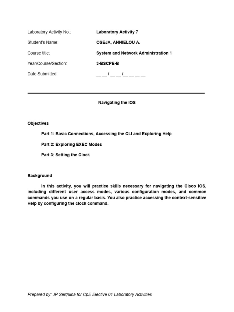 Navigating Cisco IOS Basics | PDF | Command Line Interface | Computing