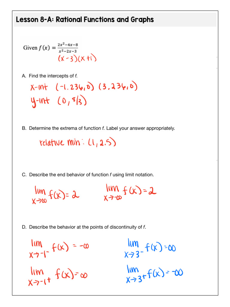 1.8+Rational+Functions+and+Pascal%27s+Triangle+%28completed%29 | PDF ...