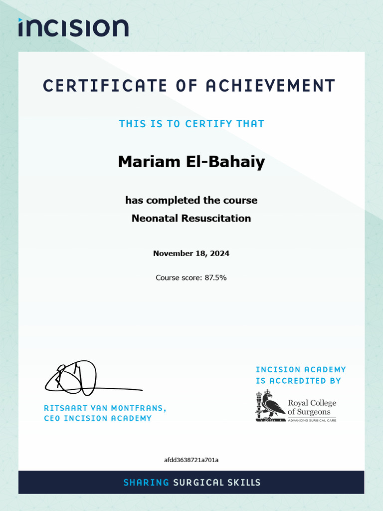 Neonatal Resus | PDF