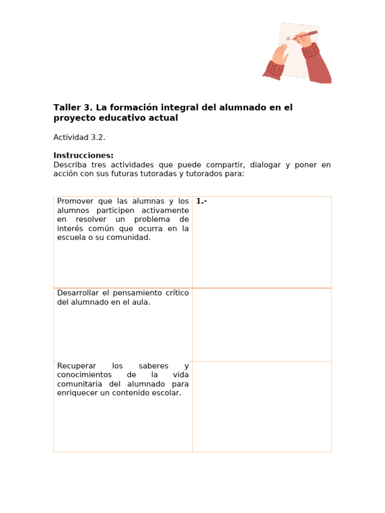 Taller 3 Actividad 3 2 Pdf