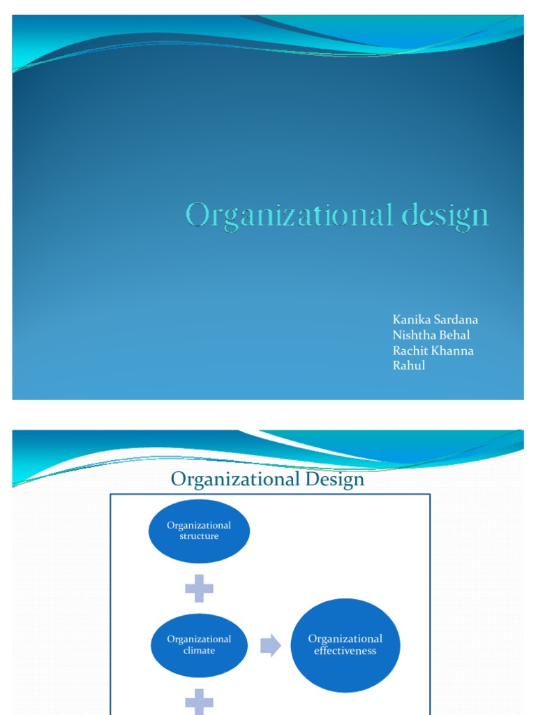 Organizational Design (1) (1) 2 | PDF | Organizational Structure ...