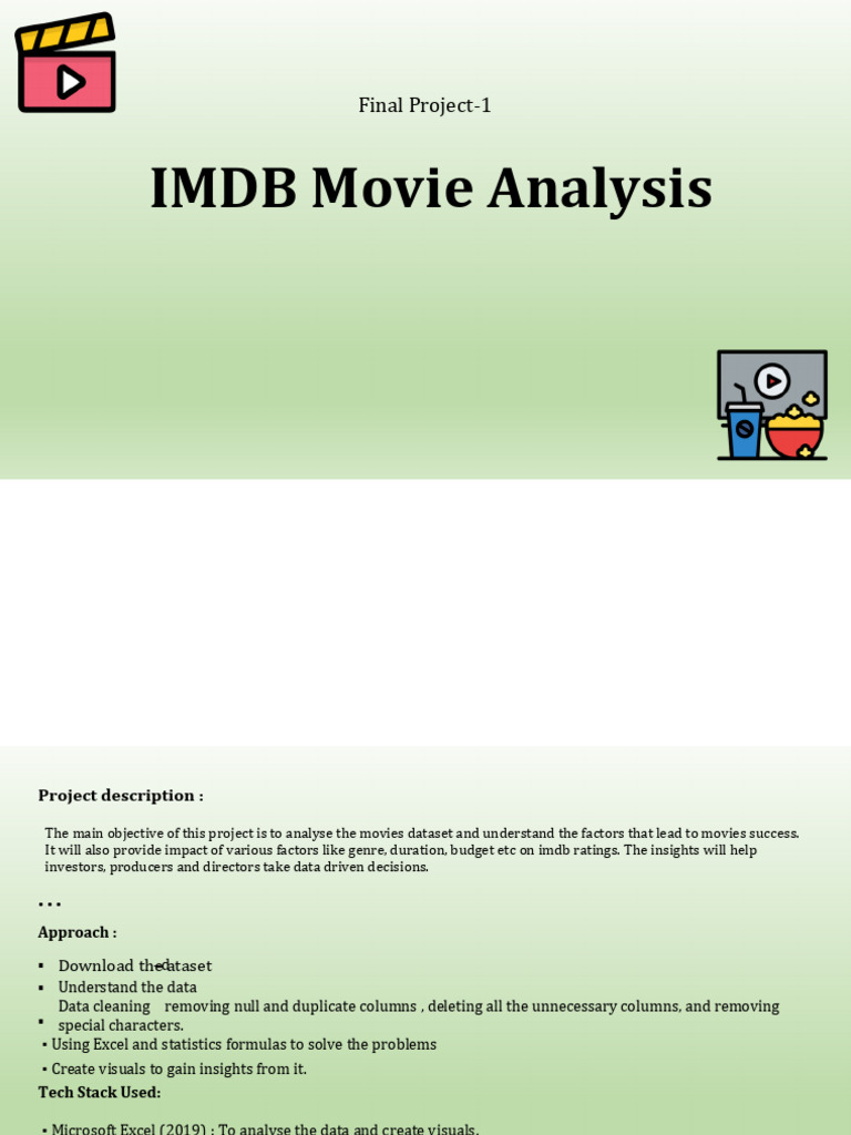 Movie Analysis.pdf | PDF | Variance | Statistics