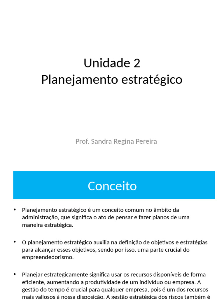 Planejamento Estratégico e Análise SWOT | PDF | Análise SWOT ...