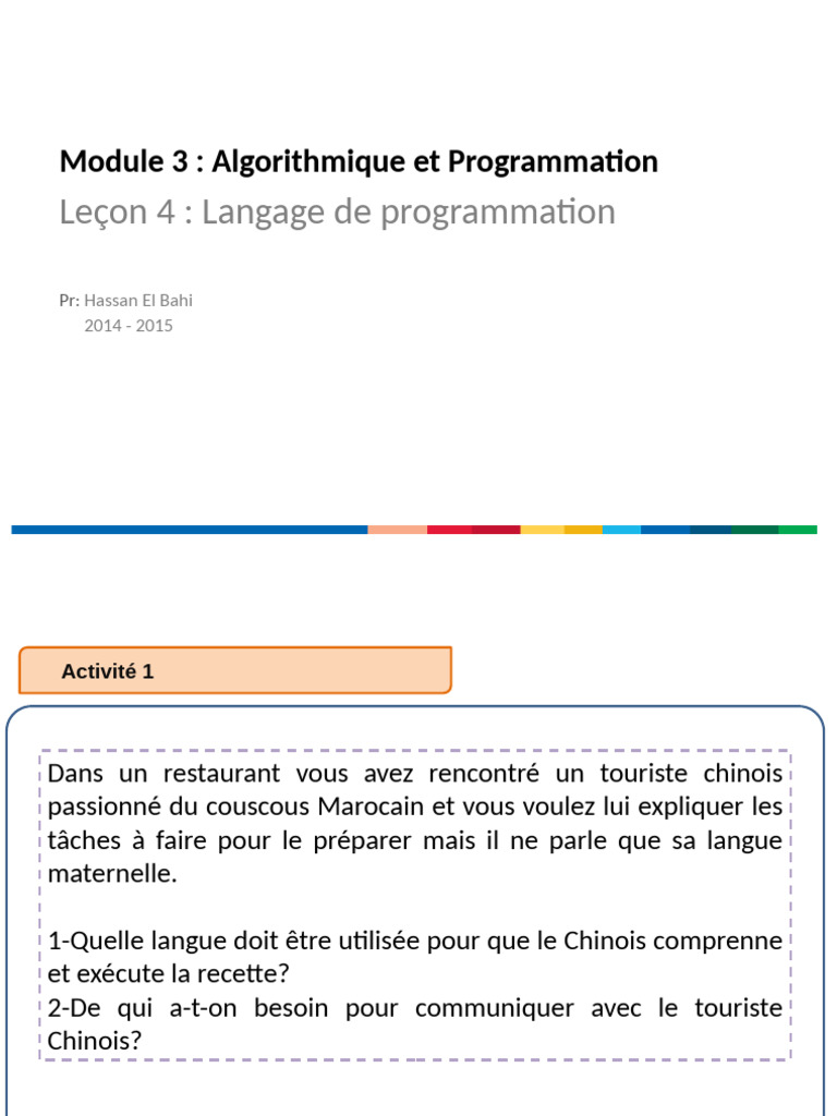 Algorithmique et Programmation en Pascal | PDF | Programmation ...