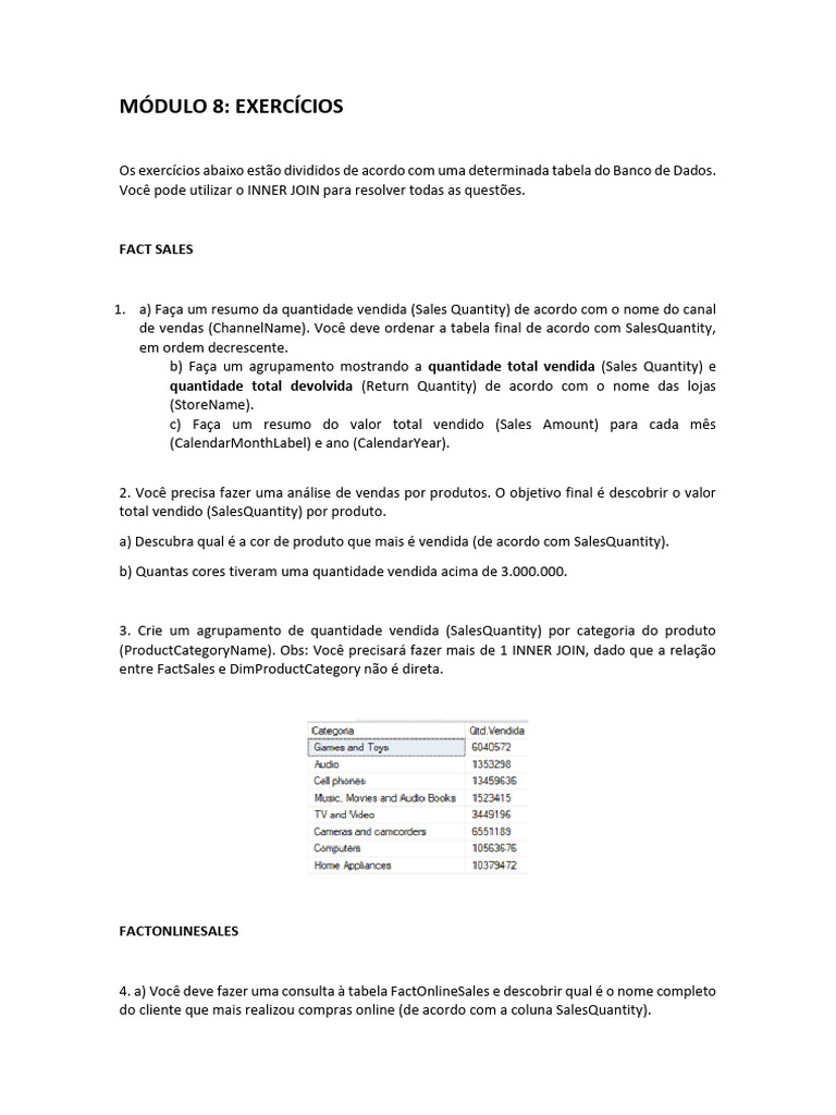 (SQL Server) Group by + Joins - Aplicações - Group by Mais Inner Join ...