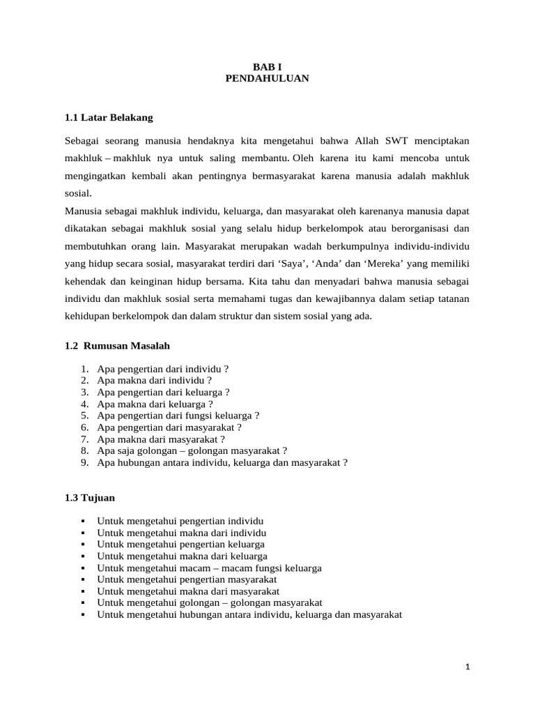 Makalah Individu | PDF