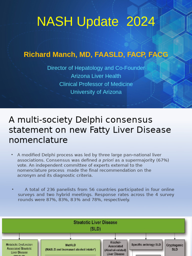 NASH Update 2024: New Treatments and Insights | PDF | Cirrhosis | Liver