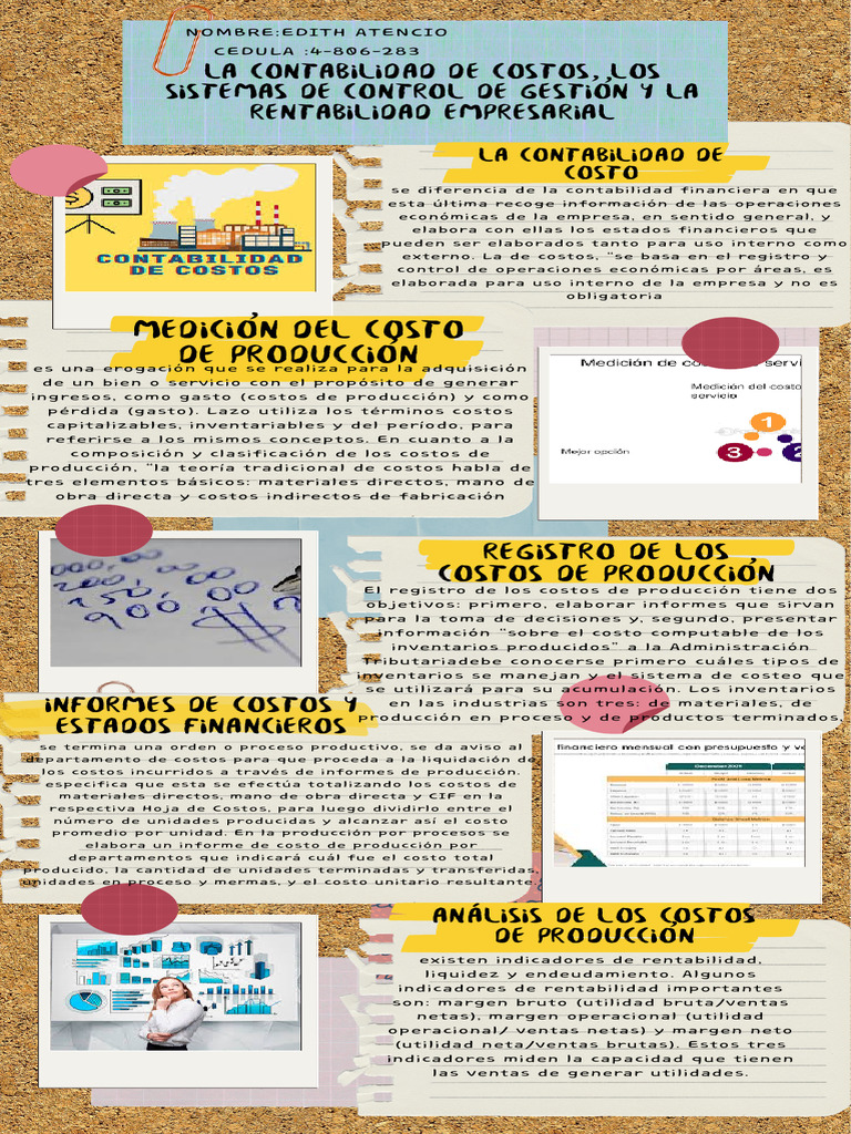 Contabilidad de Costos y Rentabilidad Empresarial | PDF | Contabilidad ...