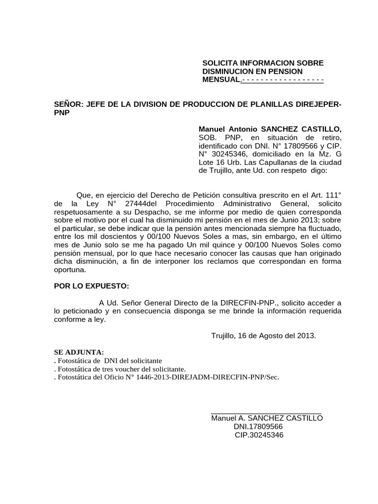 Solicita Informacion | PDF