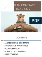 The Indian Contract Act (Ica), 1872