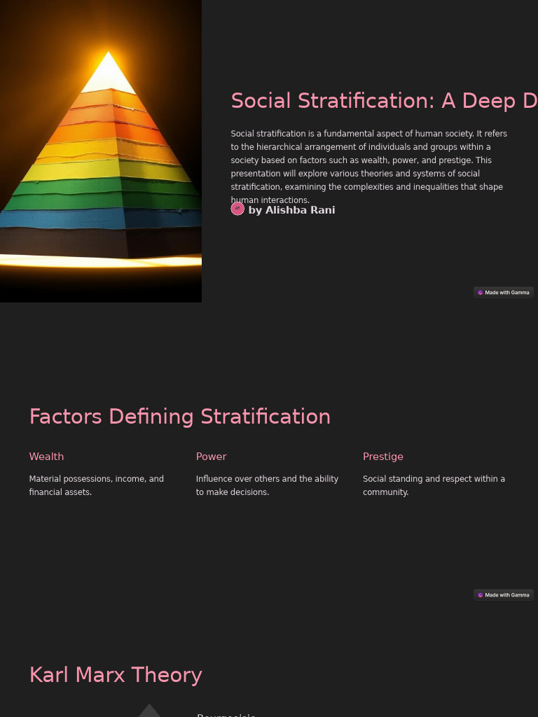 Understanding Social Stratification | PDF | Social Stratification | Caste