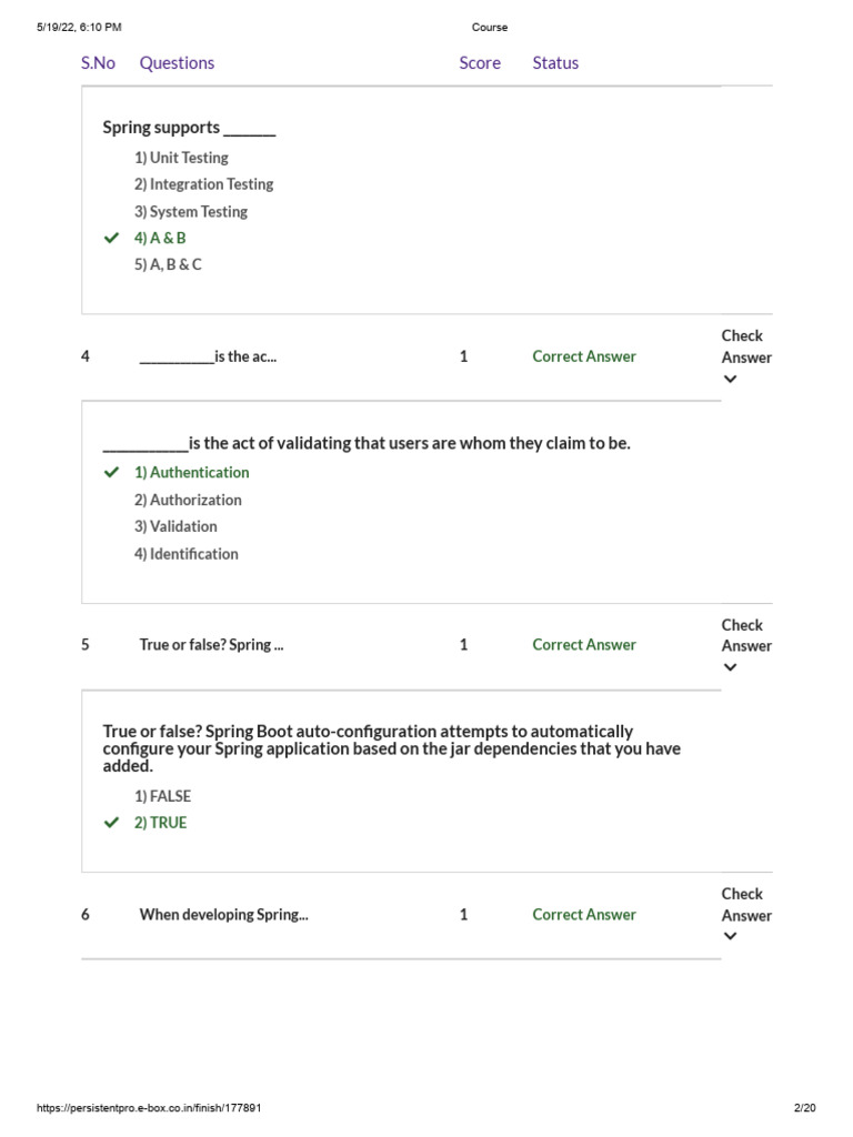 Spring Test Annotation Overview | PDF | Spring Framework | Computing
