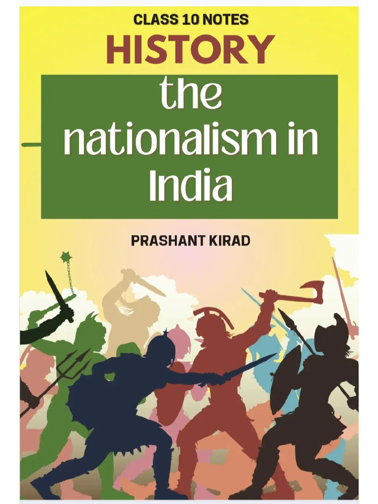 Nationalism in India History 10 | PDF