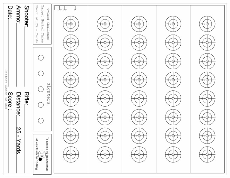 4-Card Challenge Target Number - 3 | PDF