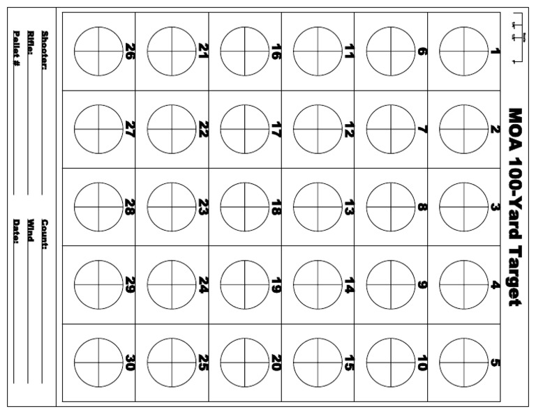 Moa 100 Yard | PDF