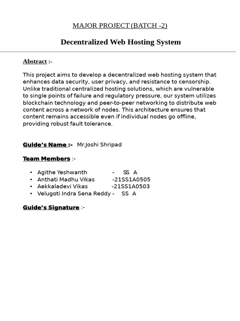 Block Chain Abstract | PDF