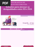 Soluções p-atenuar-desigualdades PD-PED