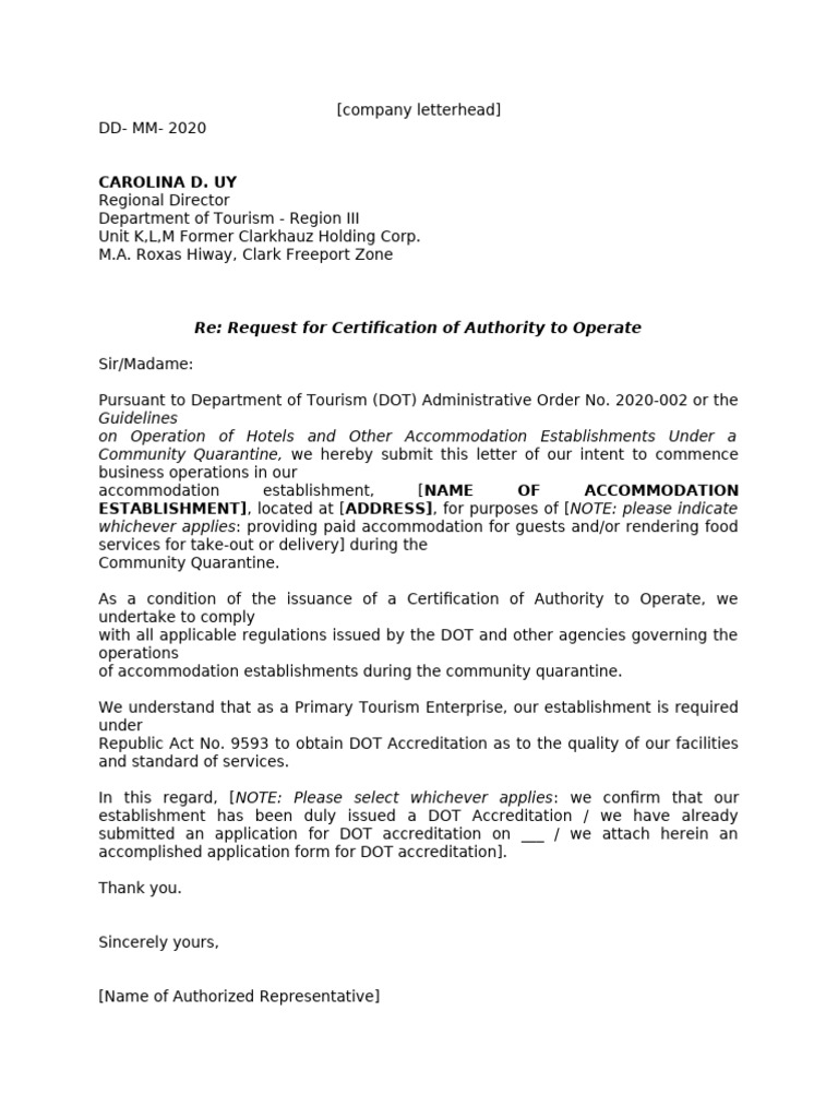 Letter-of-Intent-to-Operate-Template (1) | PDF