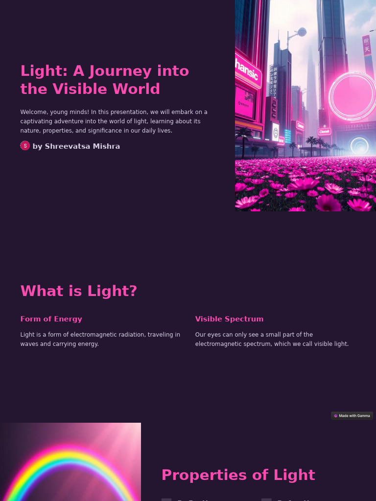 Exploring the Nature of Light | PDF | Light | Optics