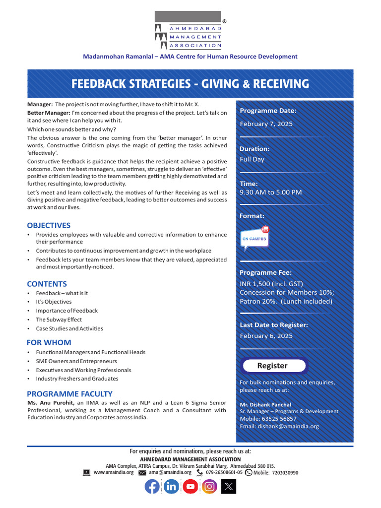 Effective Feedback Strategies Workshop | PDF