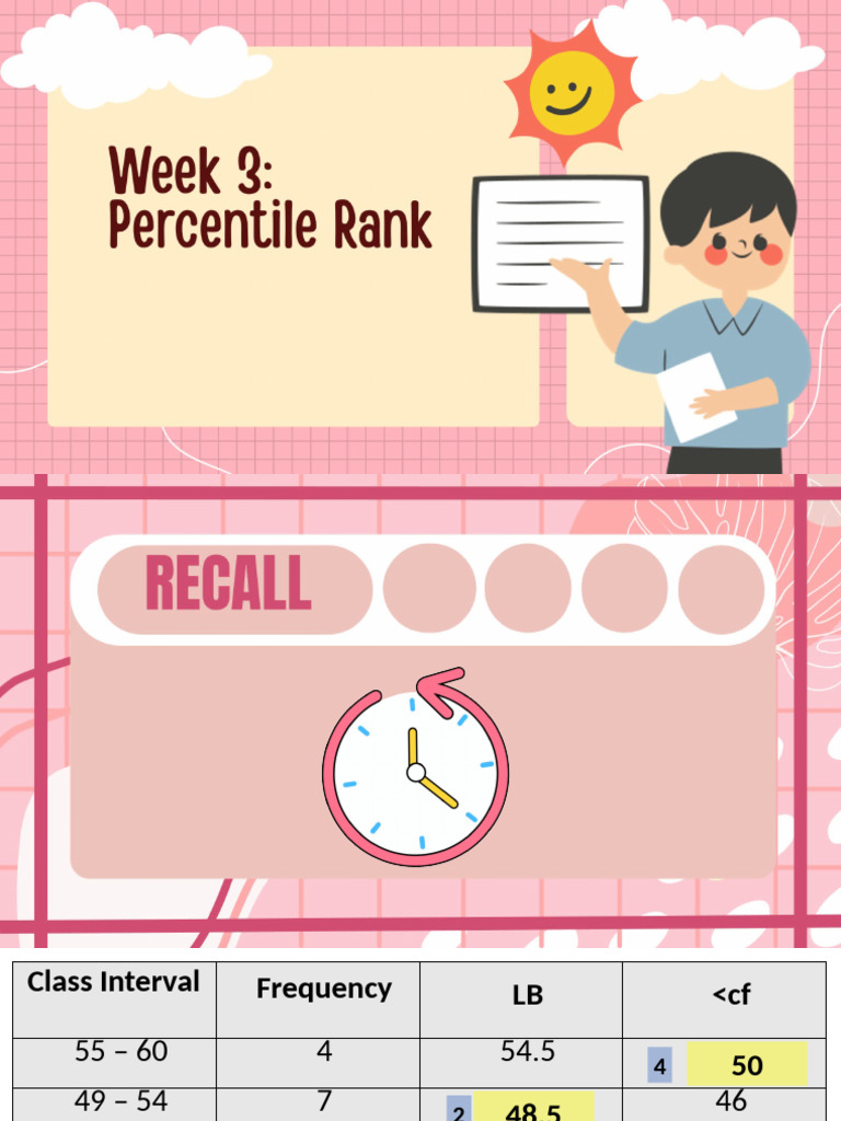 Percentile Rank Calculation Guide | PDF
