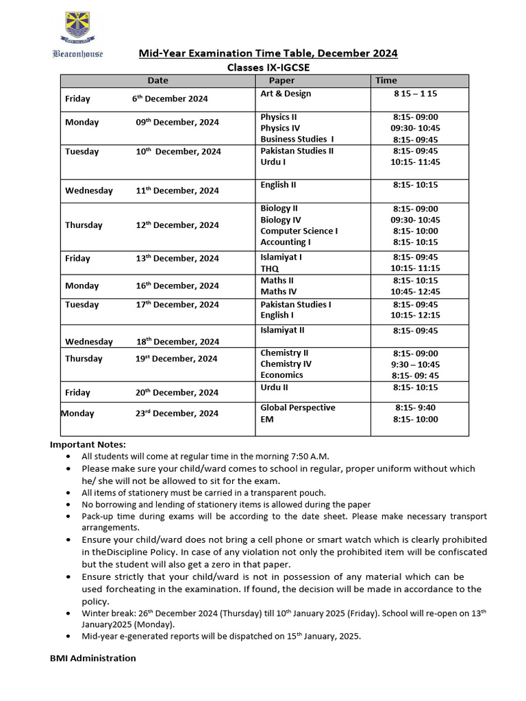 Grade IX 2024 (1)-1 | PDF