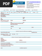 NIT Namibia Application Form 2026 | PDF | Identity Document