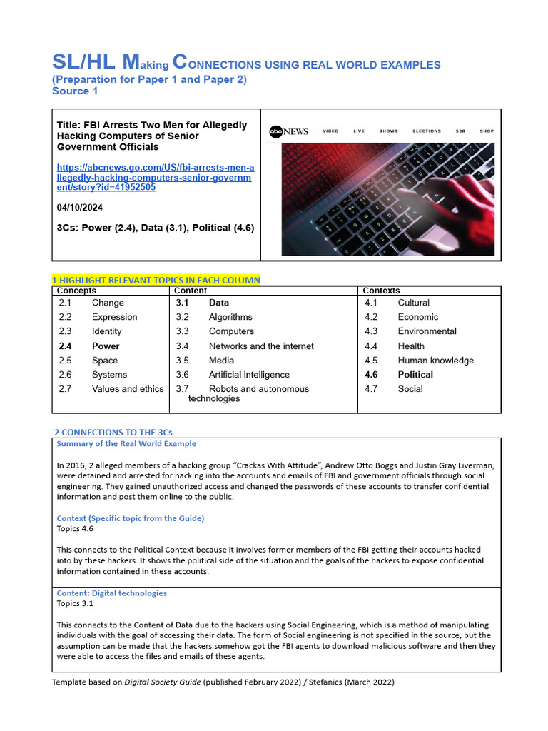 FBI Hacking Case: Power and Data Impacts | PDF | Security Hacker ...