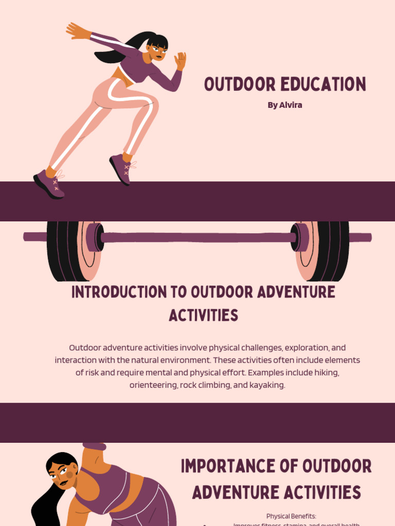 Benefits of Outdoor Adventure Activities | PDF | Psychological ...