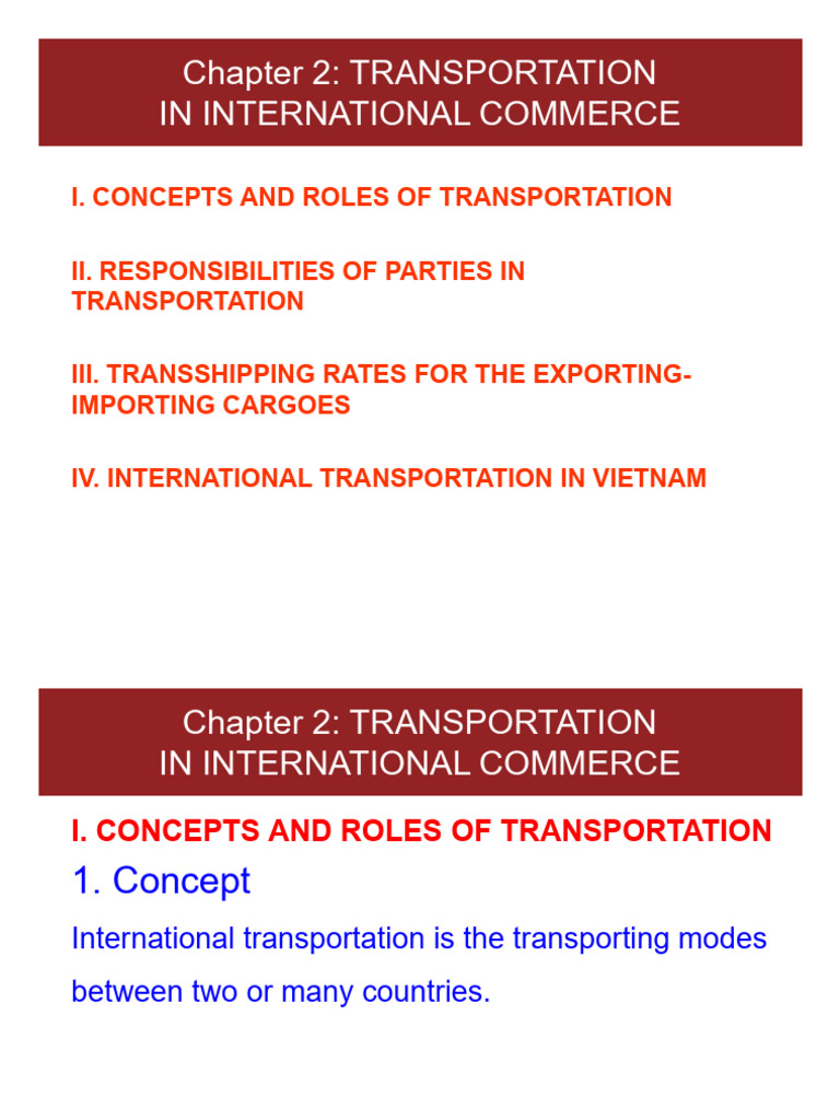 International Transport Guide | PDF | Cargo | Logistics