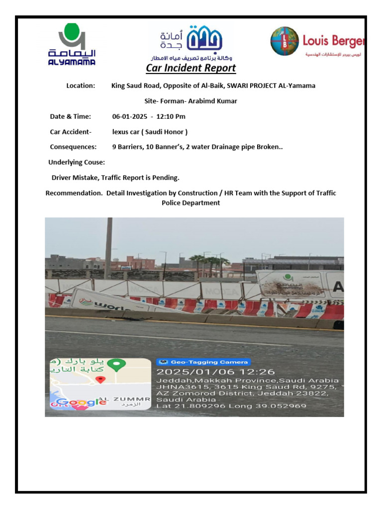 Car Accident REPORT | PDF
