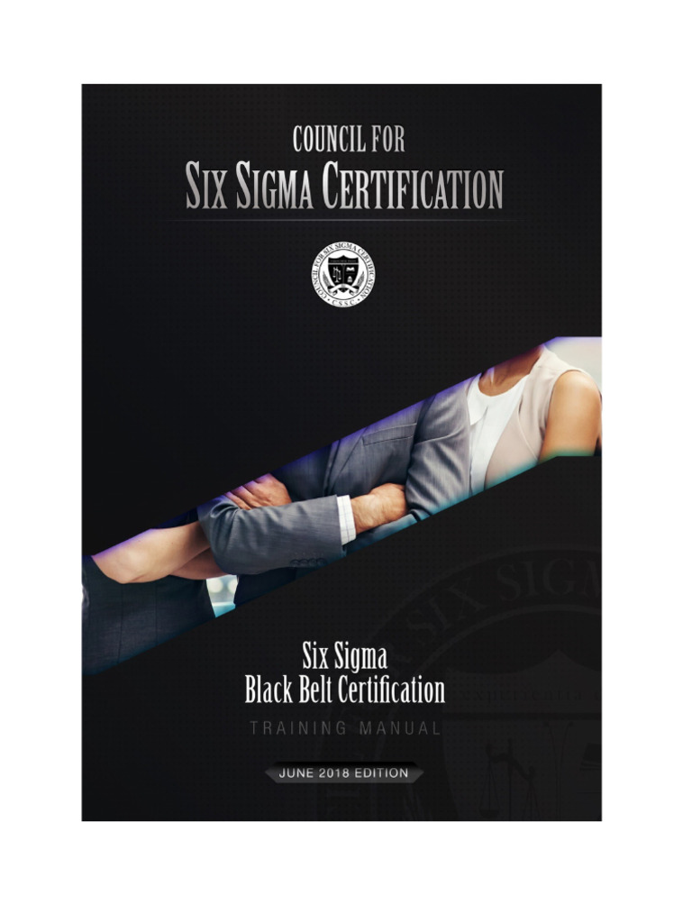 Six Sigma Black Belt Certification Training Manual CSSC 2018 06b | PDF ...