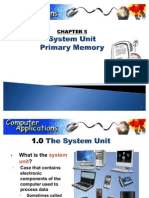 Chap5 System Unit Primary Storage