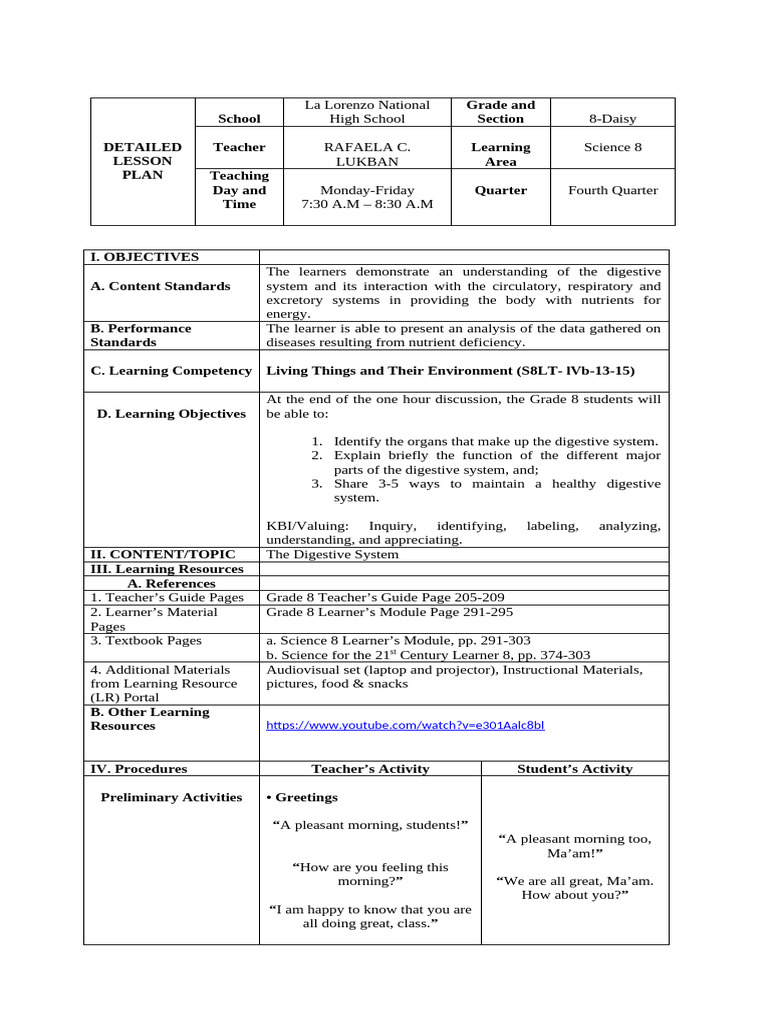 LUKBAN-LP-7Es (5) - DIG - SYS | PDF | Small Intestine ...