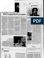 Dzi Croquettes / Cervantes (Correio Da Manhã, 26 de Dezembro de 1972)