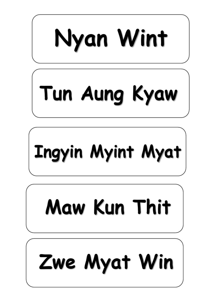 Student Names List | PDF