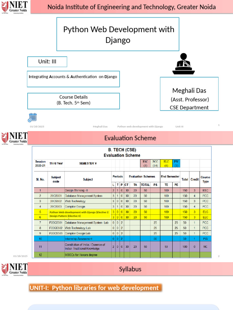Django Accounts & Authentication Guide | PDF | Denial Of Service Attack ...