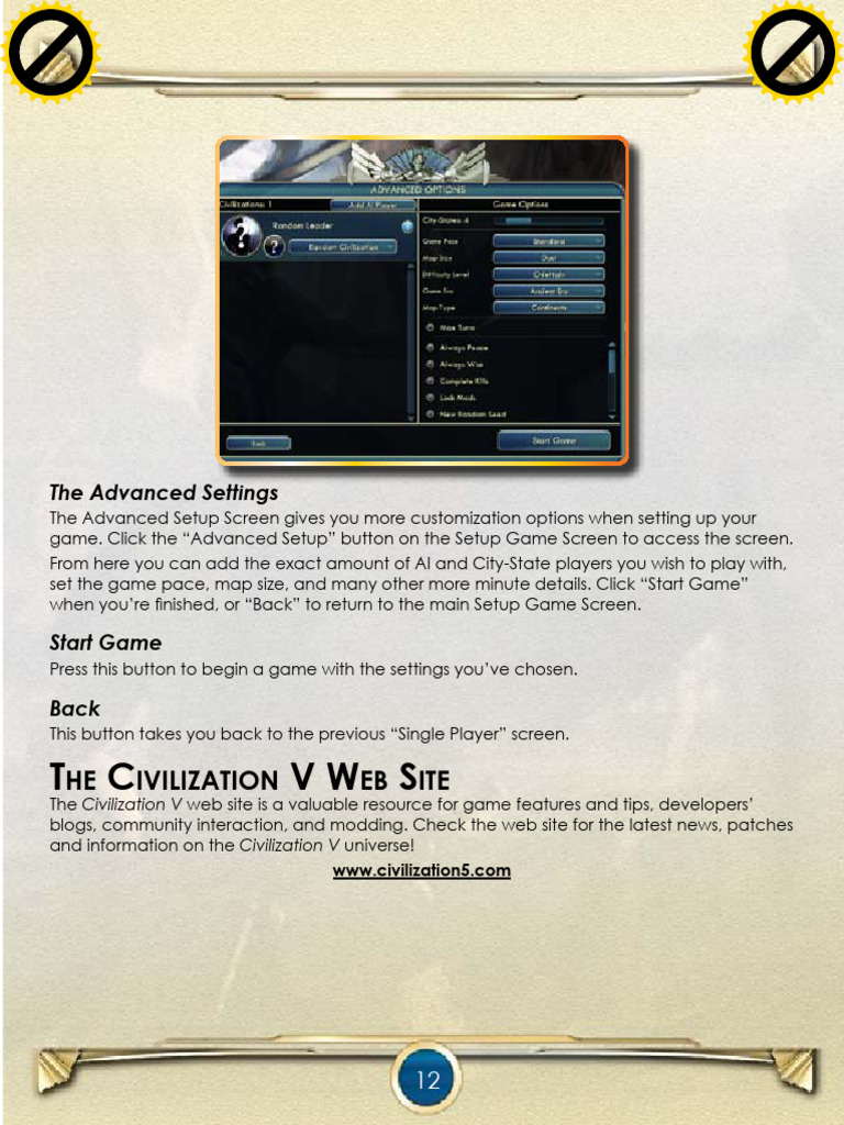 Civ V Manual English 12 | PDF