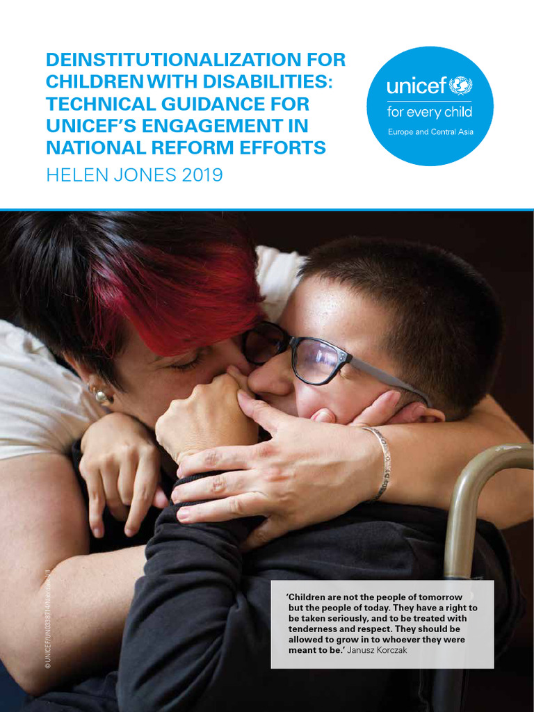 Deinstitutionalization Guidance for Children | PDF | Disability ...