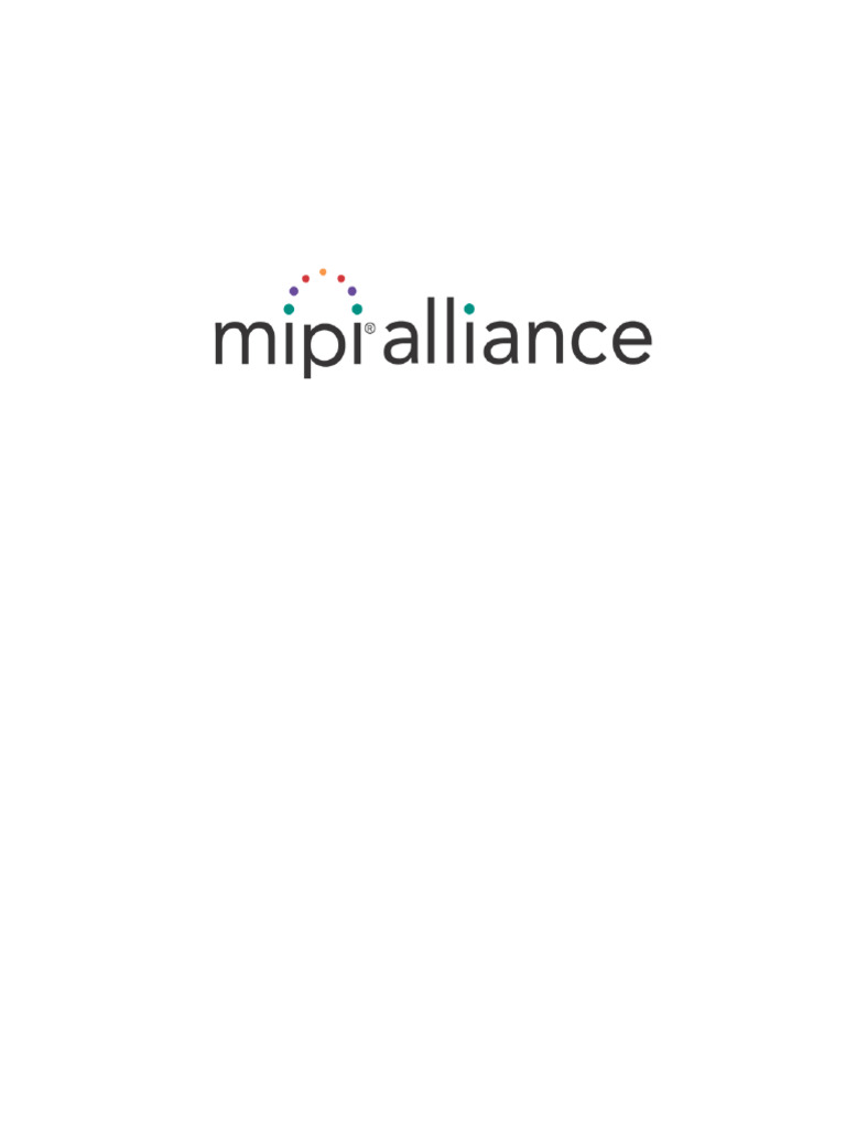 Mipi DDB Specification v1-0 JEDEC-LIAISON-DISCLOSURE | PDF | Osi Model ...