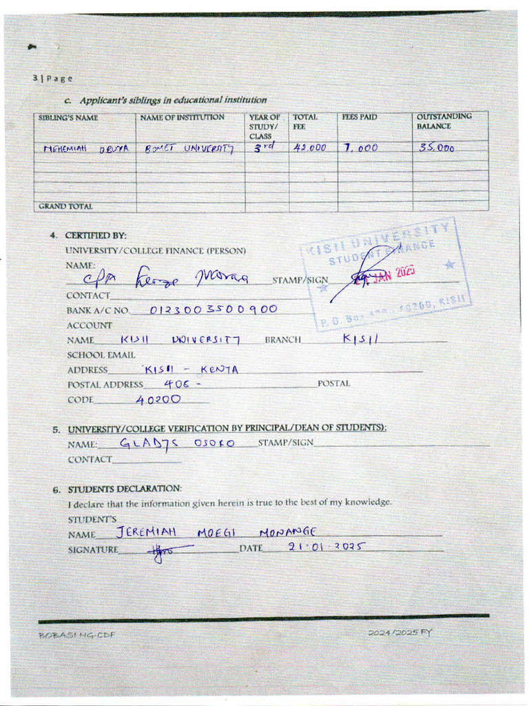 Bursary 2 | PDF