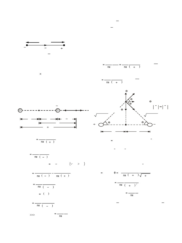 Understanding Electric Dipoles in Physics | PDF | Dipole | Magnetic Field