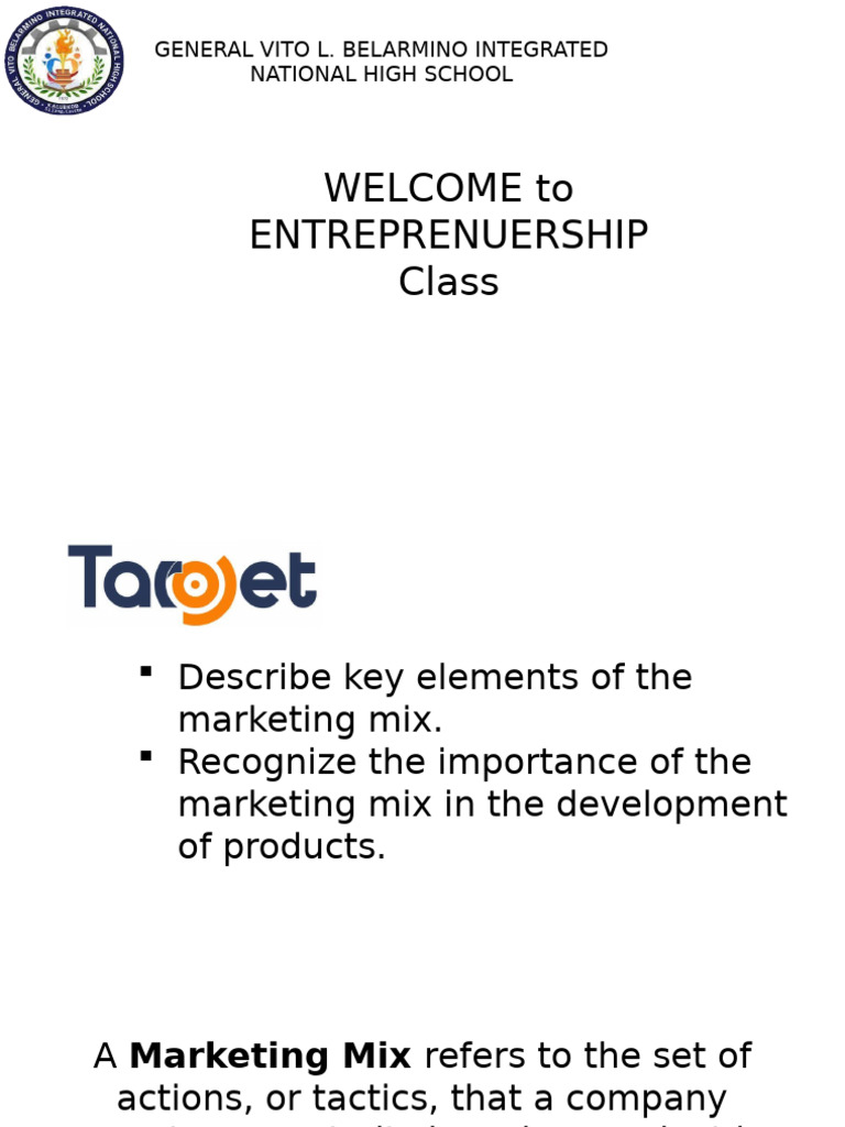 Understanding the Marketing Mix Elements | PDF | Marketing | Brand