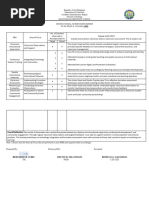 DLL/DLP Monitoring Checklist: Q1 Weeks 1-8 | PDF | Philippines