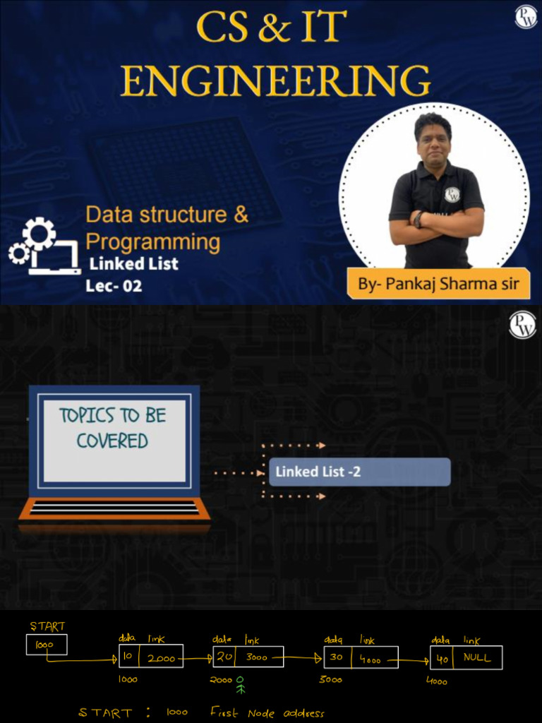 Linked List 02 - Class Notes | PDF