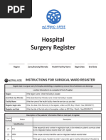 OPD Register Format and Guidelines | PDF | Malaria | Medical Diagnosis